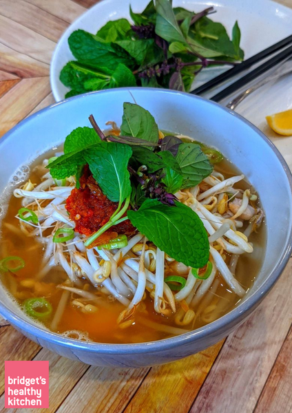 Pho Ga | Vietnamese Style Chicken Noodle Soup – Bridgets Healthy Kitchen