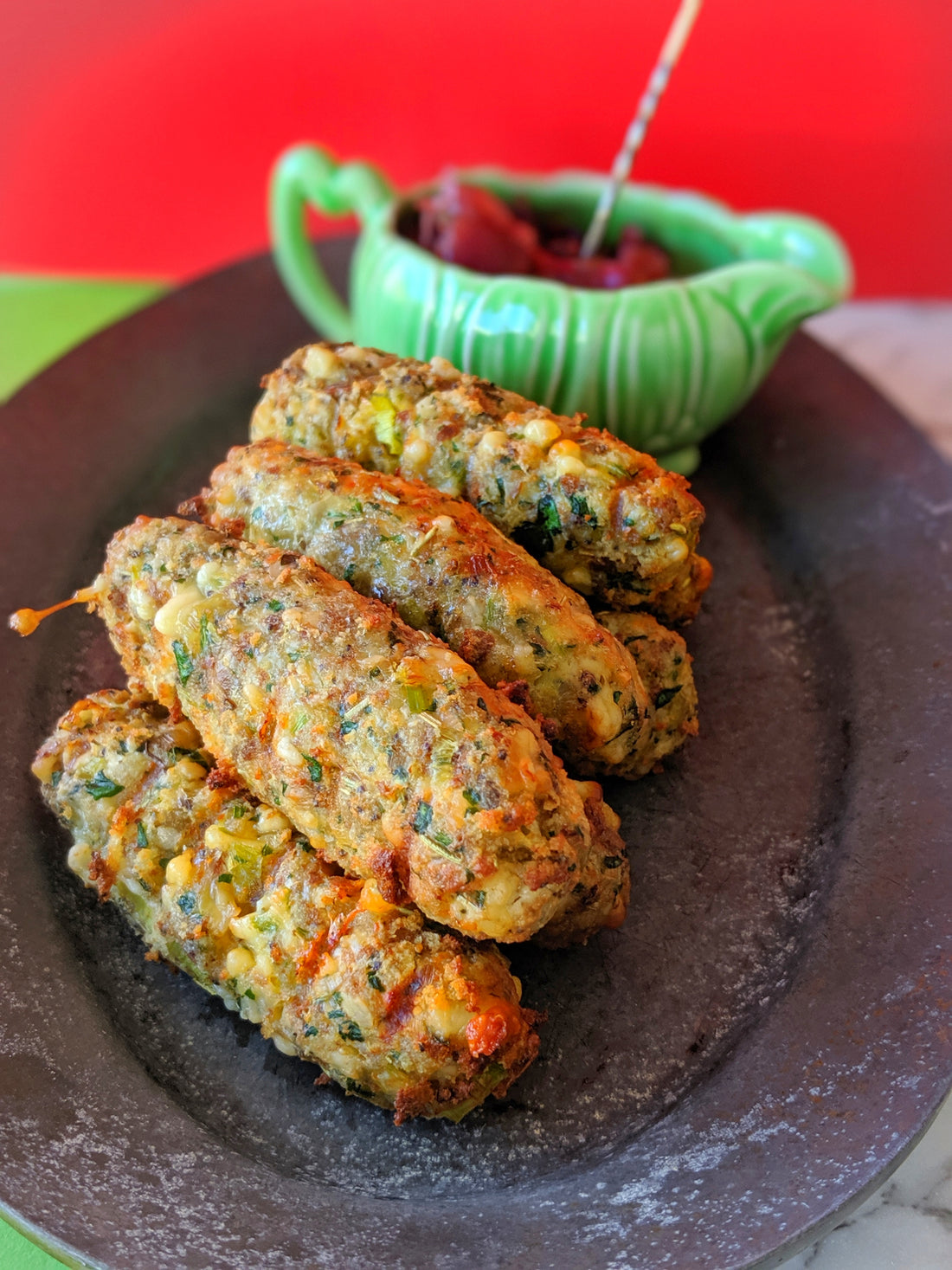 Healthy Welsh Vegetarian Sausages | Glamorgan