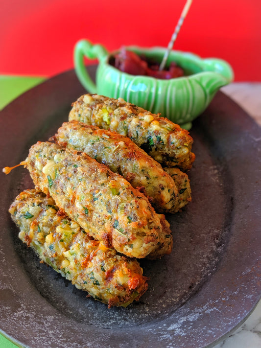 Healthy Welsh Vegetarian Sausages | Glamorgan
