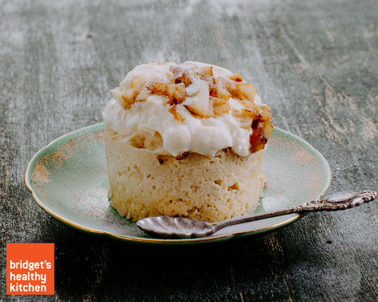 5-minute Feijoa + Coconut Sponge Cake