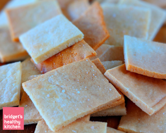 Almond Crackers | 3-ingredient Crackers