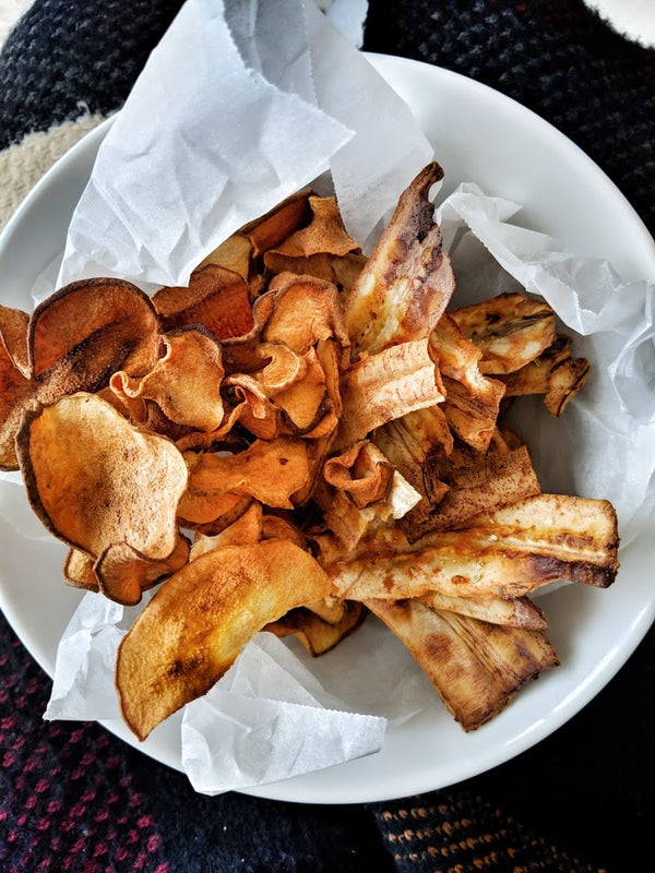 Vegetable Chips | No Deep Fryer Required