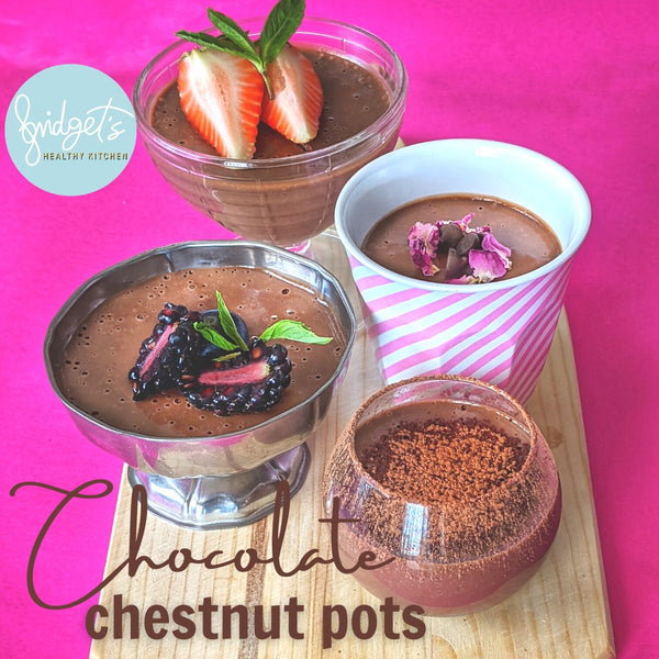 Chocolate Chestnut Pots