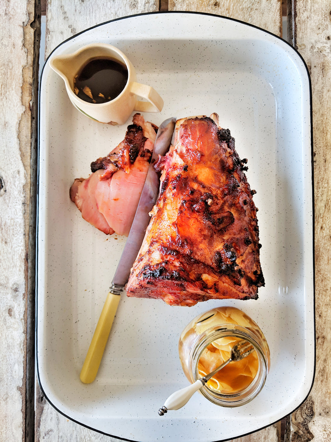 Healthy Glazed Christmas Ham