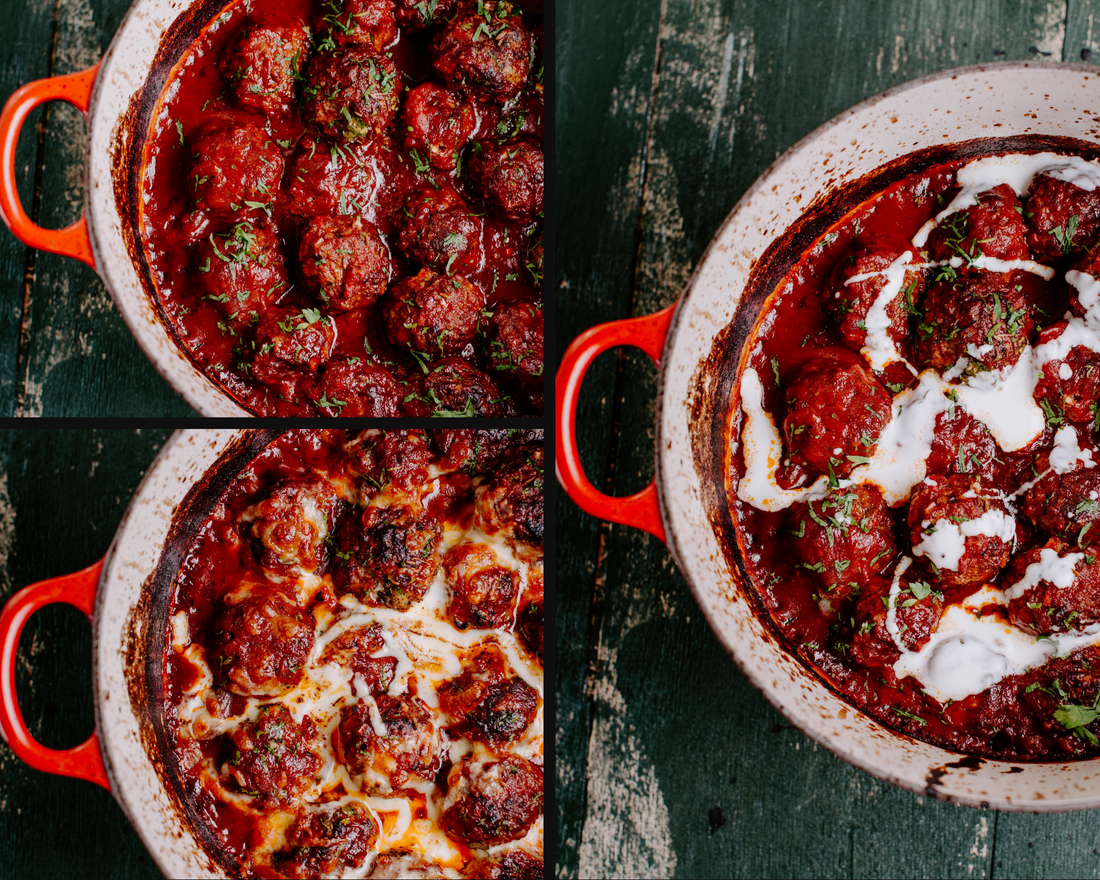 Oven Roasted Meatballs - 3 Ways
