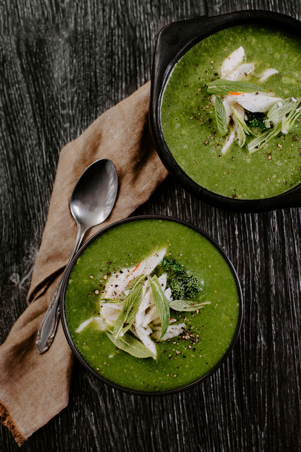 Broccoli and Mint Soup
