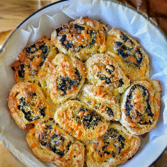 Bridget's Gluten-free Vegemite Scrolls