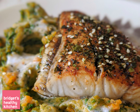 Baked Fish and Kale that doesn’t suck!
