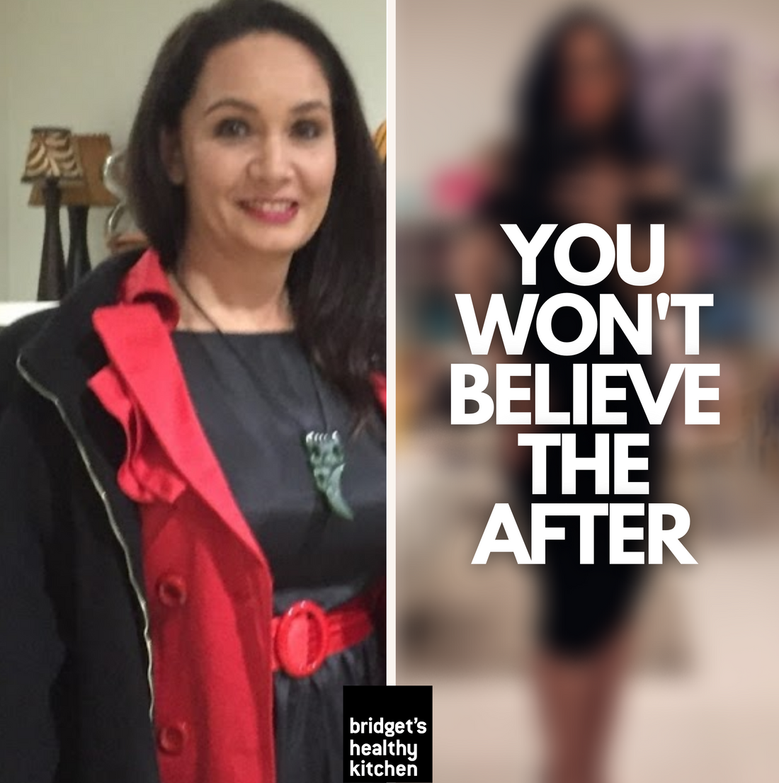 How to lose weight naturally by celebrity chef Bridget Foliaki-Davis who lost 35kgs (77lbs)  in 5 1/2 months without strenuous exercise