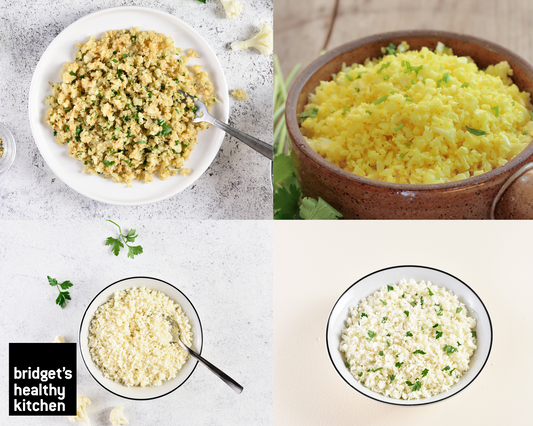 Cauliflower Rice 4 Ways