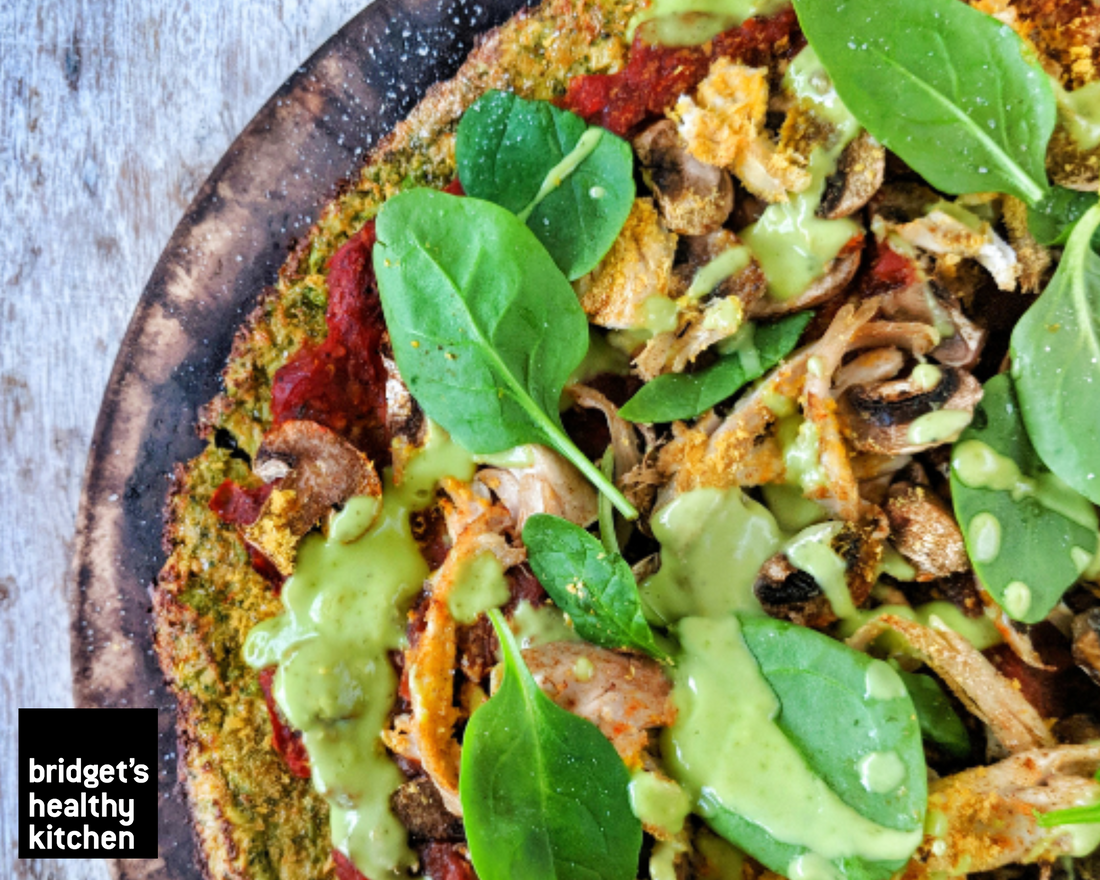 Chicken and Mushroom Pizza