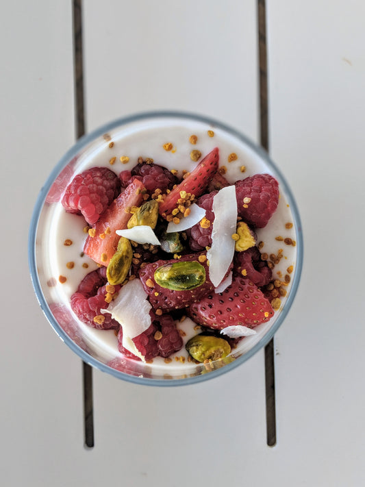 Bridget's Homemade Probiotic Coconut Yoghurt