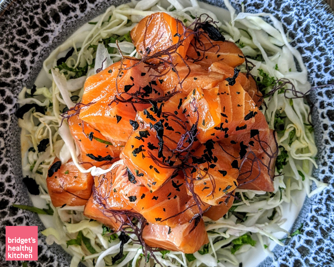 Healthy Salmon Poke Bowl