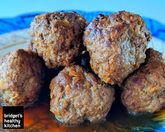 Dutch Meatballs in Gravy | Gehaktballen met jus