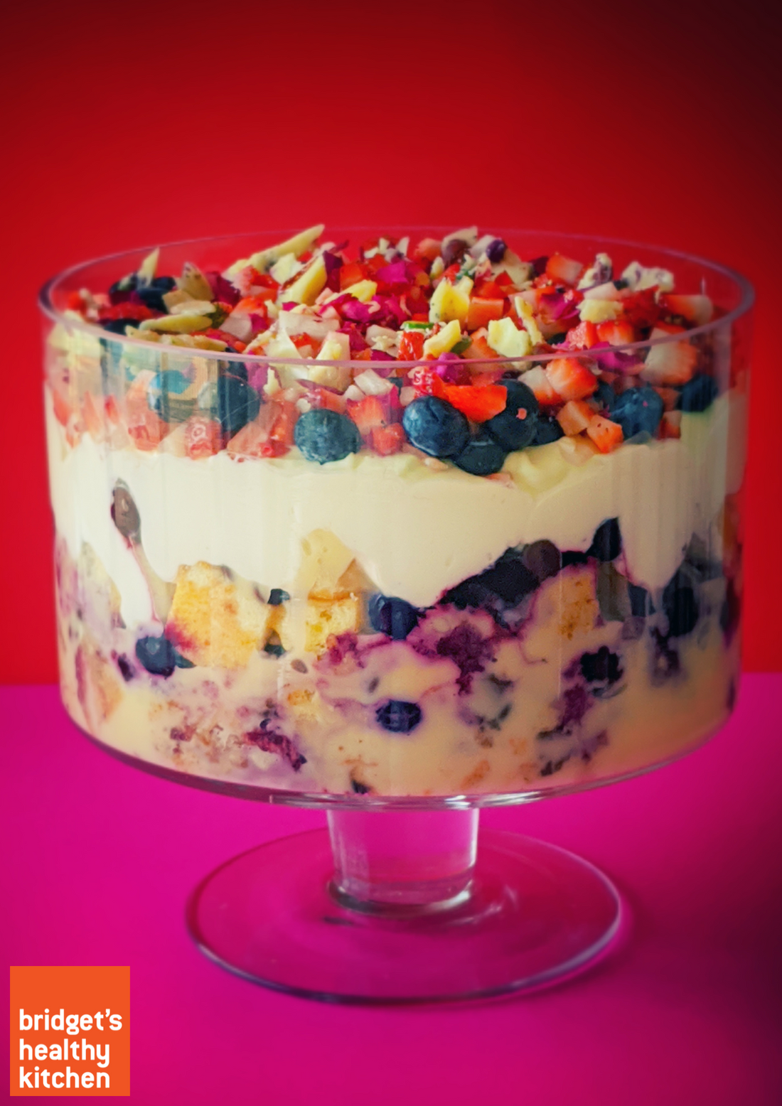 Festive Berry Chocolate Trifle
