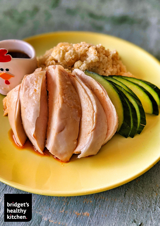 Hainanese Style Chicken “rice”