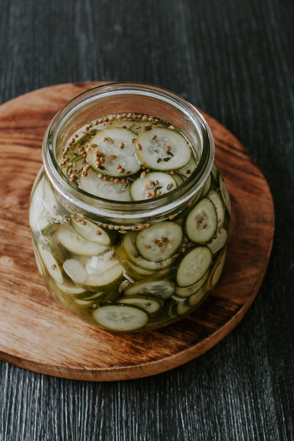 Bridget's Easy Homemade Pickled Cucumbers