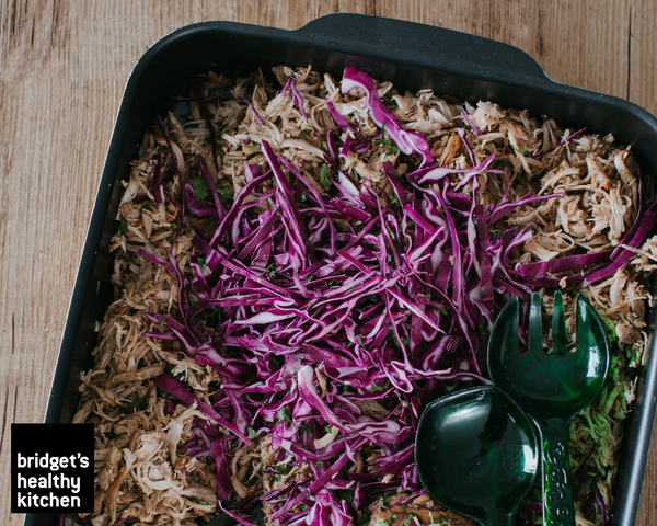 Healthy Pulled Chicken | Fast or Slow Cooked