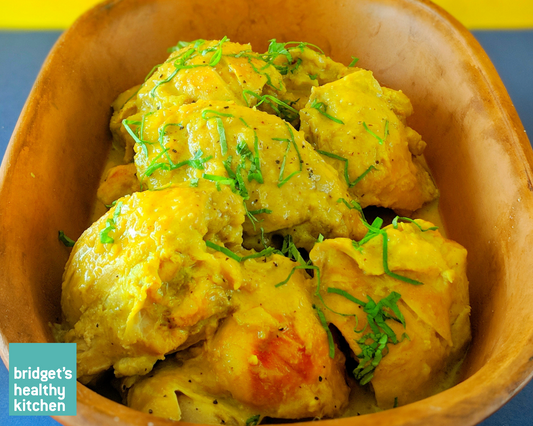 Honey-less Mustard Chicken