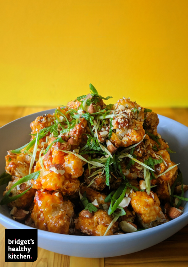 Sugar-Free Korean Fried Cauliflower