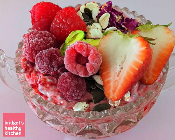 Low Sugar Fruit Salad Smoothie Bowl