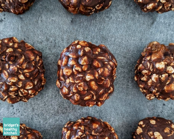 No-bake Chocolate Protein Cookies