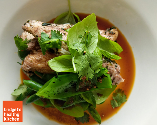 Poached Chicken + Vegetables