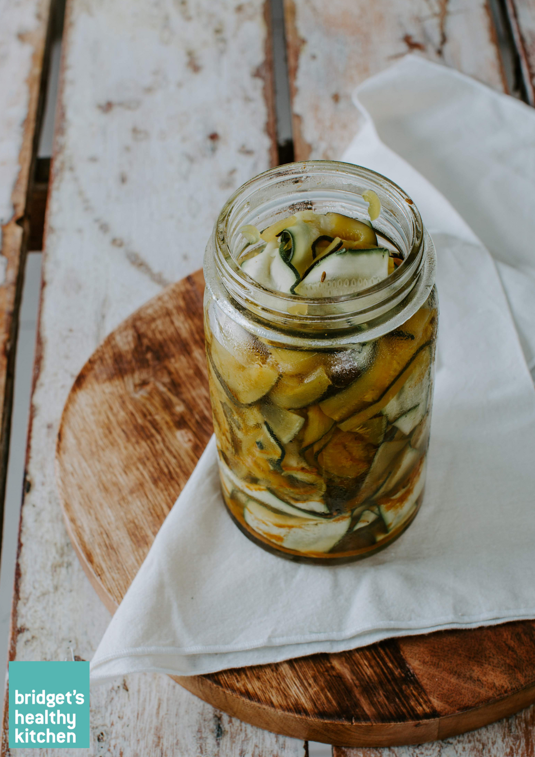 Quick Zucchini Pickles