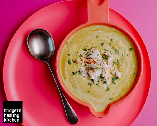 Turmeric and Roast Cauliflower Soup