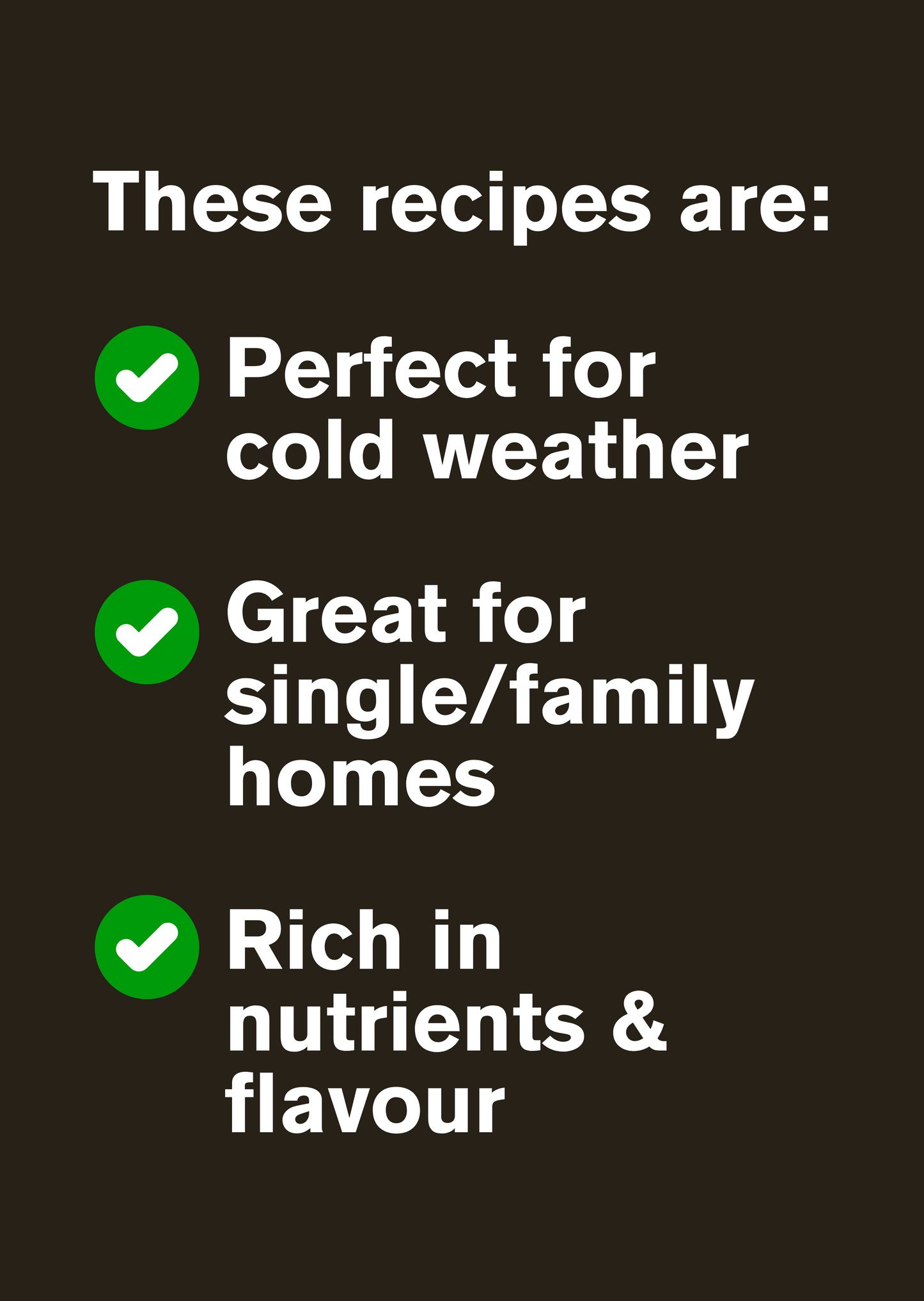 Bridget's Winter Warmers [Digital Cookbook]