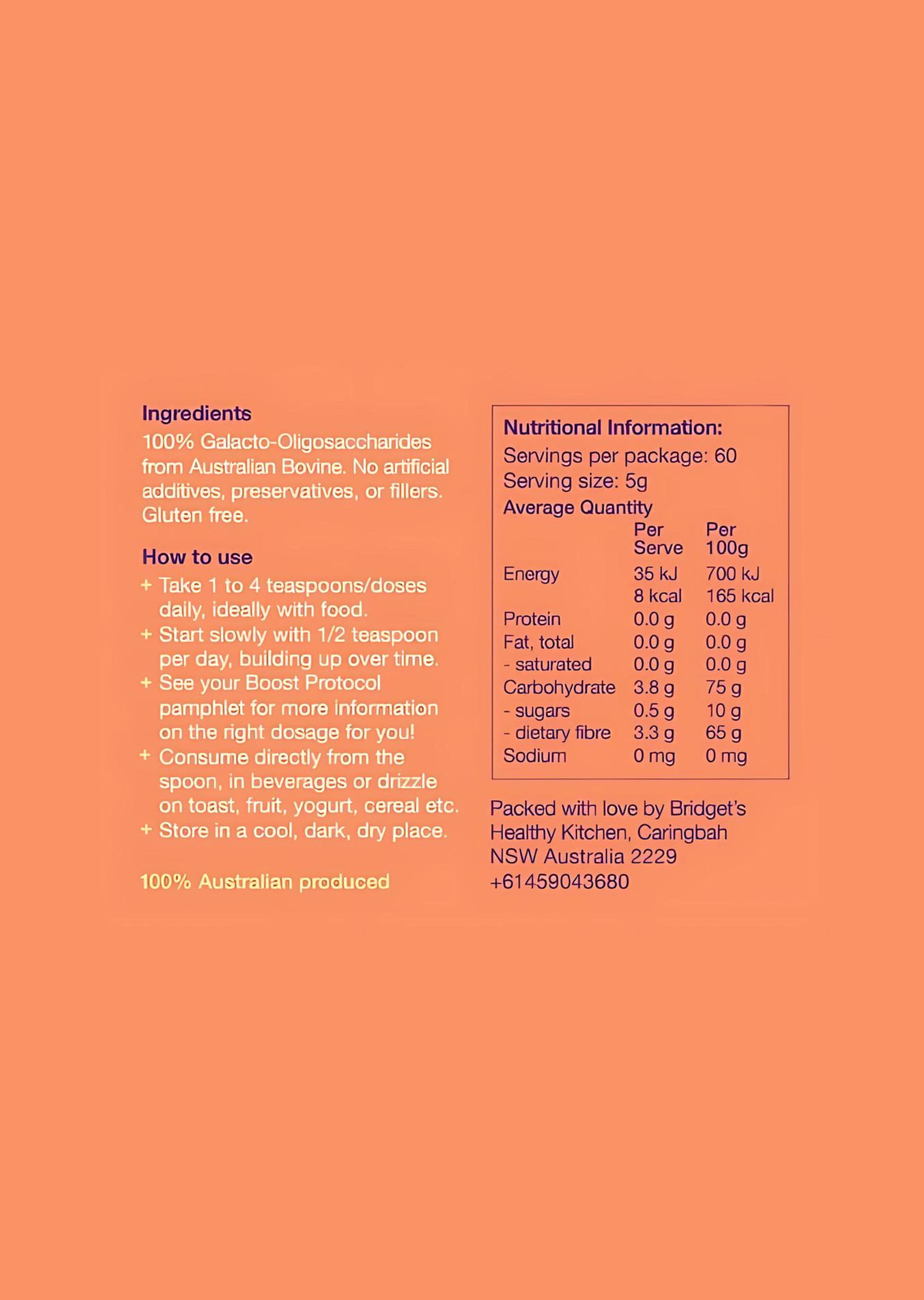 BOOST PROTOCOL (300g)