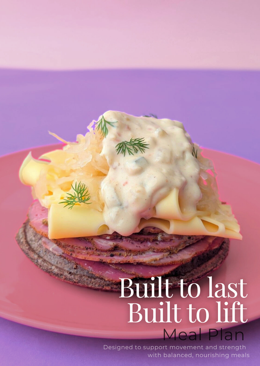 Built to Last, Built to Lift Meal Plan