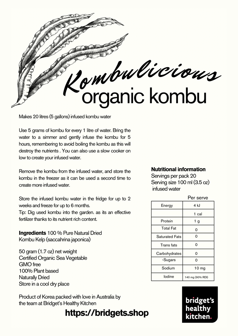 Kombulicious - Organic Kombu (50g)