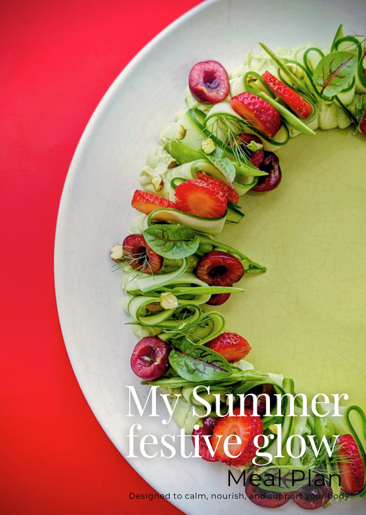 My Summer Festive Glow Meal Plan
