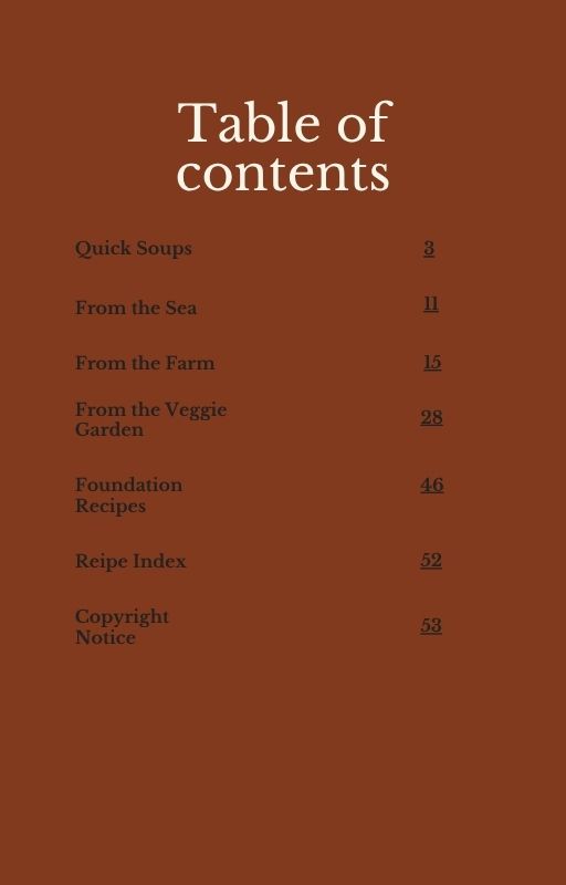 Warm & Cosy Soups [Digital Cookbook]