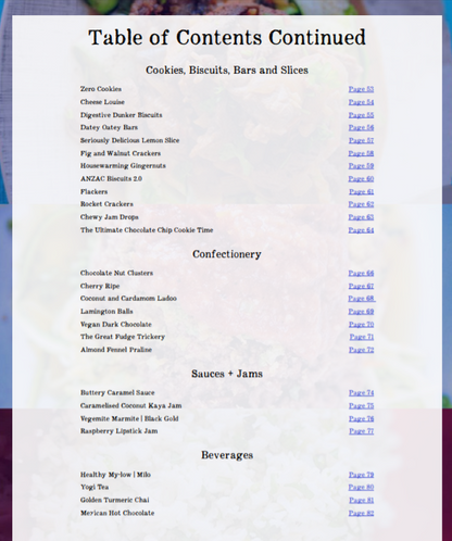 Bridget's Healthy Treats 2 eBook - 60+ Guilt Free Desserts - Bridgets Healthy Kitchen