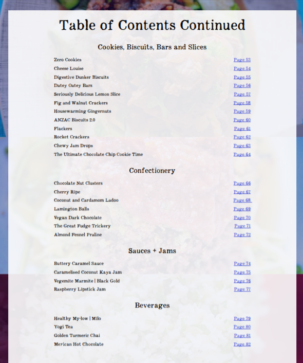 Bridget's Healthy Treats 2 eBook - 60+ Guilt Free Desserts - Bridgets Healthy Kitchen